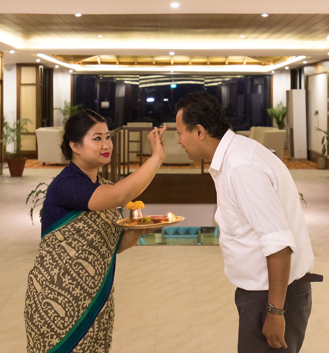 Hospitality at best resort in Pokhara